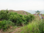虎山上觀豚徑中有個涼亭
DSC01924