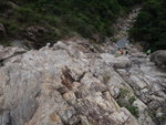 下降老虎坑(11號)下源, 有個大石坡
DSC02458