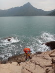 崖頂前望蚺蛇尖及蚺蛇灣
DSC03562