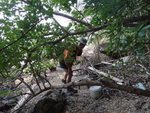 綑馬屎洲西岸, 是日唯一穿林位, 只是為了避免濕腳
DSC04656