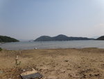 入林前回望海邊, 遠處是馬屎洲
DSC04678