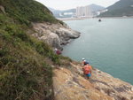 前望見香港仔避風塘入口石堤
DSC08855