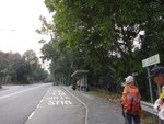 出林錦公路, 右邊有巴士站, 這邊去大埔, 對面是去元朗方向
DSC00596a