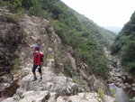 其實可由小呂後面上接山路上第二層瀑頂去
DSC00941