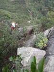 上攀石馬內脊, 不斷的攀爬
DSC01623