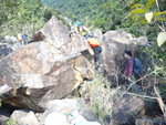上溯北山坑, 其實左邊有路過唔使咁爬法
DSC02341