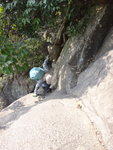一路都有樹根借力, 只要小心便可
DSC02357