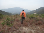 跨脊接山路落山, 下望見發電廠
DSC03245