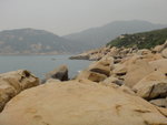 綑圓角西岸, 遠處是陰山, 相左是大角
DSC01054