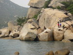 兩&#20749;流浪(左)及天然石鎖(右)
DSC01092