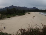 麥徑2段中回望鹹田沙灘, 蚺蛇尖(左)及東灣山(右)
DSC07249
