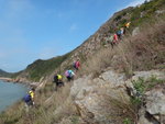 至斷位沿山脊上攀
DSC07362