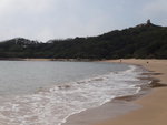 沿沙灘行去灘尾
DSC07394