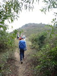 接山脊路上山, 爐仔石在前
DSC07889