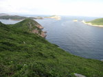 前望, 伙頭墳洲(左), 其後的橫洲, 及相右的蕃鬼倫及火石洲一角
DSC06012