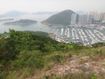下望鴨&#33079;排(左), 玉桂山(右)及香港仔南避風塘
DSC07084