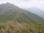 回頭望見黃嶺, 犁壁山及八仙嶺的純陽峰(左至右)
DSC00162