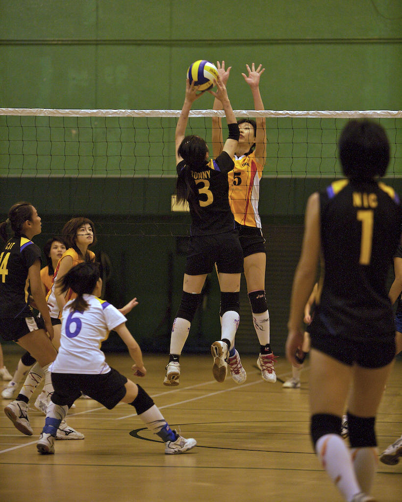 27th Hong Kong Volleyball Championship Grade A2 Women 華青 vs 聖心
