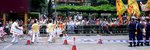 遊行前的巡遊表演