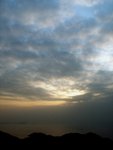 牙鷹山看日落