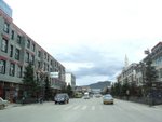 the town centre of Shangri-la