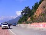 we were at the highway which is going to Chengdu