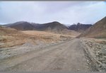 we stopped because the road is collapsed and waiting for repair