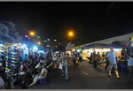 a night market in the city