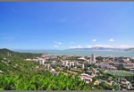 view of Xiamen at the hill behind south putuo temple