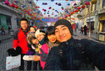 We walked through the central street of Harbin