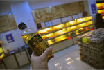 a bottle of Kvass, which is a traditional drink of Russia