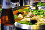 hotpot and beer