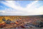the impressional scenery of Wucaicheng