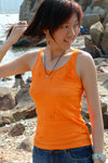 5 - Showing off my wet back lol