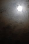 2009.08.07 的月亮和木星(左下角)+月暈