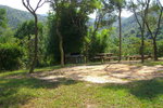 Camp site just above the park