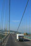 青馬大橋,向東涌前去