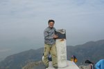 山頂標誌柱