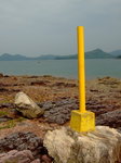Yellow pole