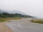 水口灣的淺灘