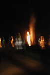 _DSC1096j 夜車沿途,突見像鍊油的火柱