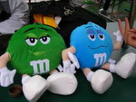 m&m's with 'v'