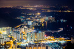 夜遊青山觀屯門