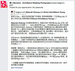 Appreciation FB Message - Ling