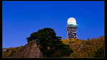 夜。大帽山天文台發射站