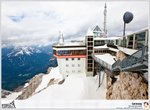 At the Zugspitze's summit is the Munchner Haus.