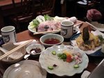有刺生, 天婦羅同火&#29041;, 好掂, 仲唔貴, 雞泡魚味好特別, 魚皮係最好食!