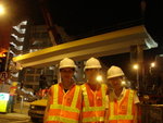 Overnight site visit to Po Kwong Tsuen Road