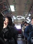 Everybody's so quiet on the bus