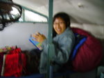 Sleeper class again, long and sleepless night!!